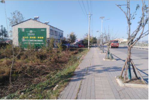 漯河书山南院墙体广告