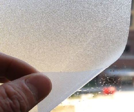 漯河玻璃门外面粘广告用什么材料好？