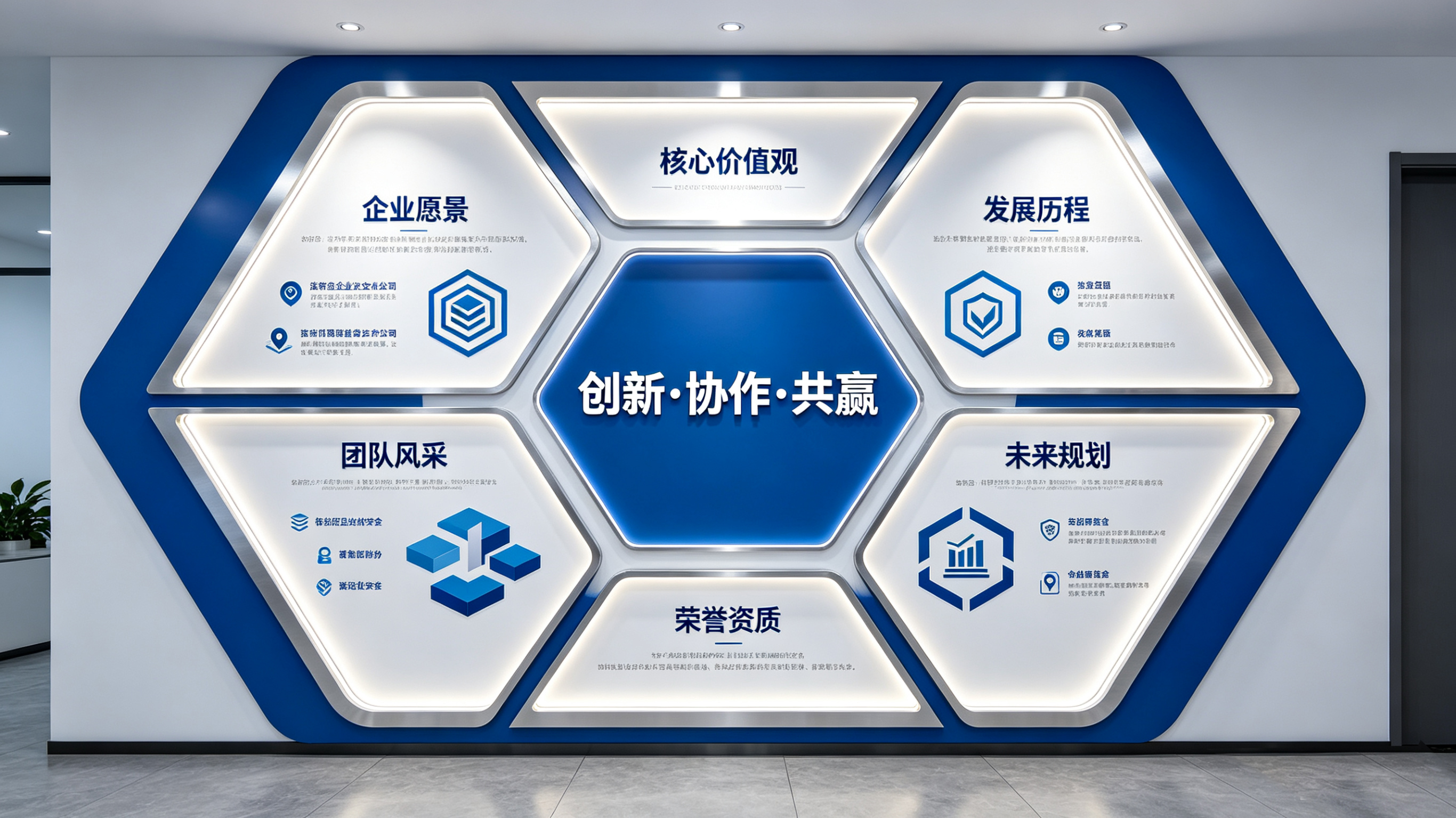 漯河企业文化墙六边形避坑指南（新手常犯5个错误）